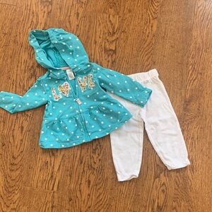 Carter’s Hoodie and pant set